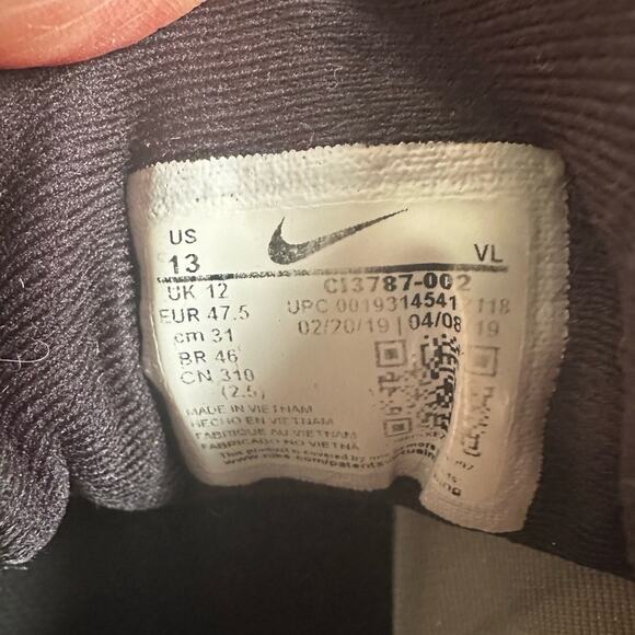 Nike Quest 2 Men's Running Shoes Athletic C13787 Mens 13 Reflector Black White - Picture 7 of 8